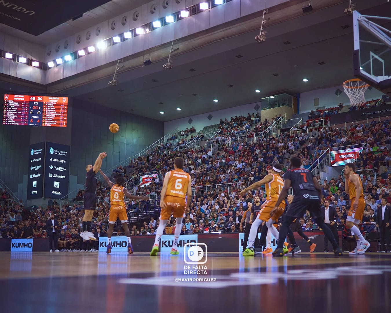 Liga ACB Coviran Granada 85 - 79 Valencia Basket