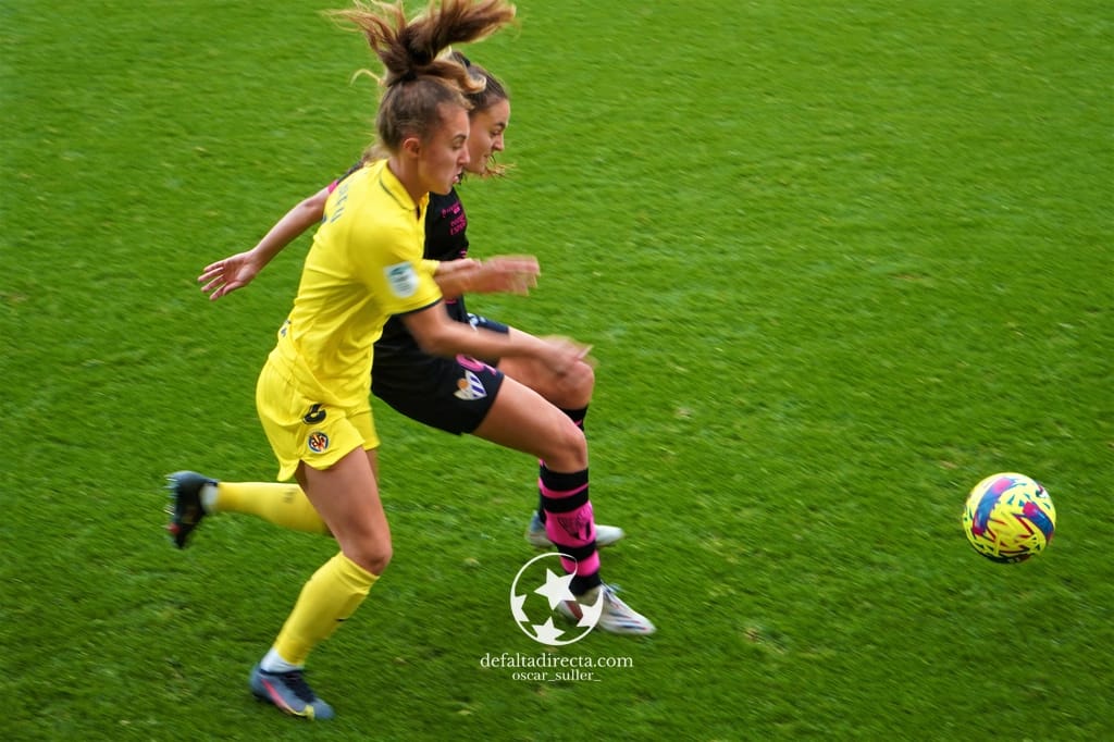 El Villarreal Villarreal CF 2-3 Sporting Club de Huelva. Finetwork liga F. Fútbol Femenino