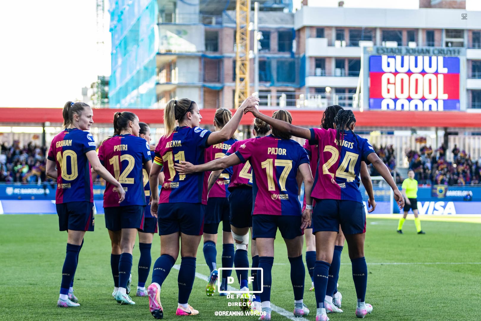 FC Barcelona femenino 4 - 1 Chelsea Femenino