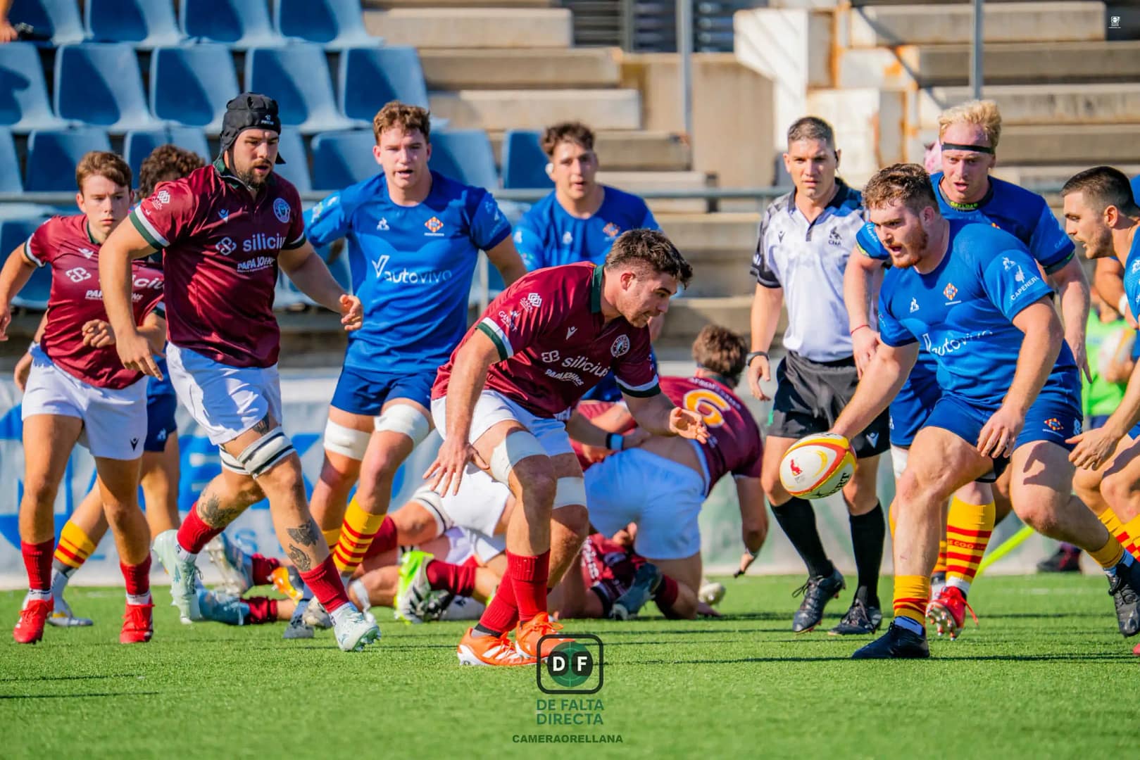 Rugbi. UE Santboiana 37 - 19 Silicius Alcobendas