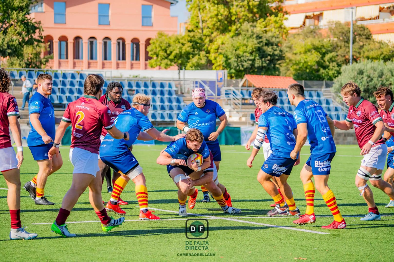 Rugbi. UE Santboiana 37 - 19 Silicius Alcobendas