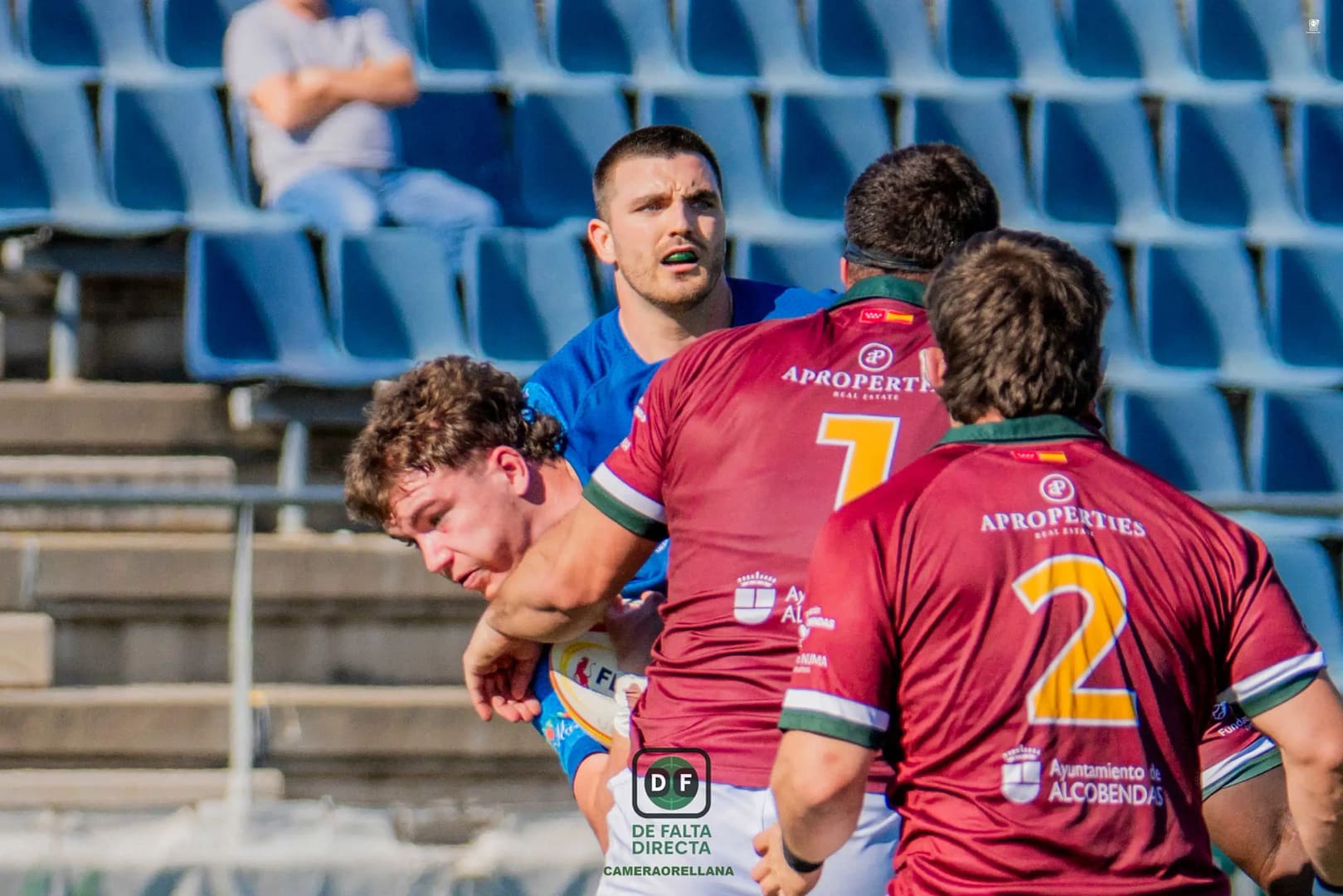 Rugbi. UE Santboiana 37 - 19 Silicius Alcobendas