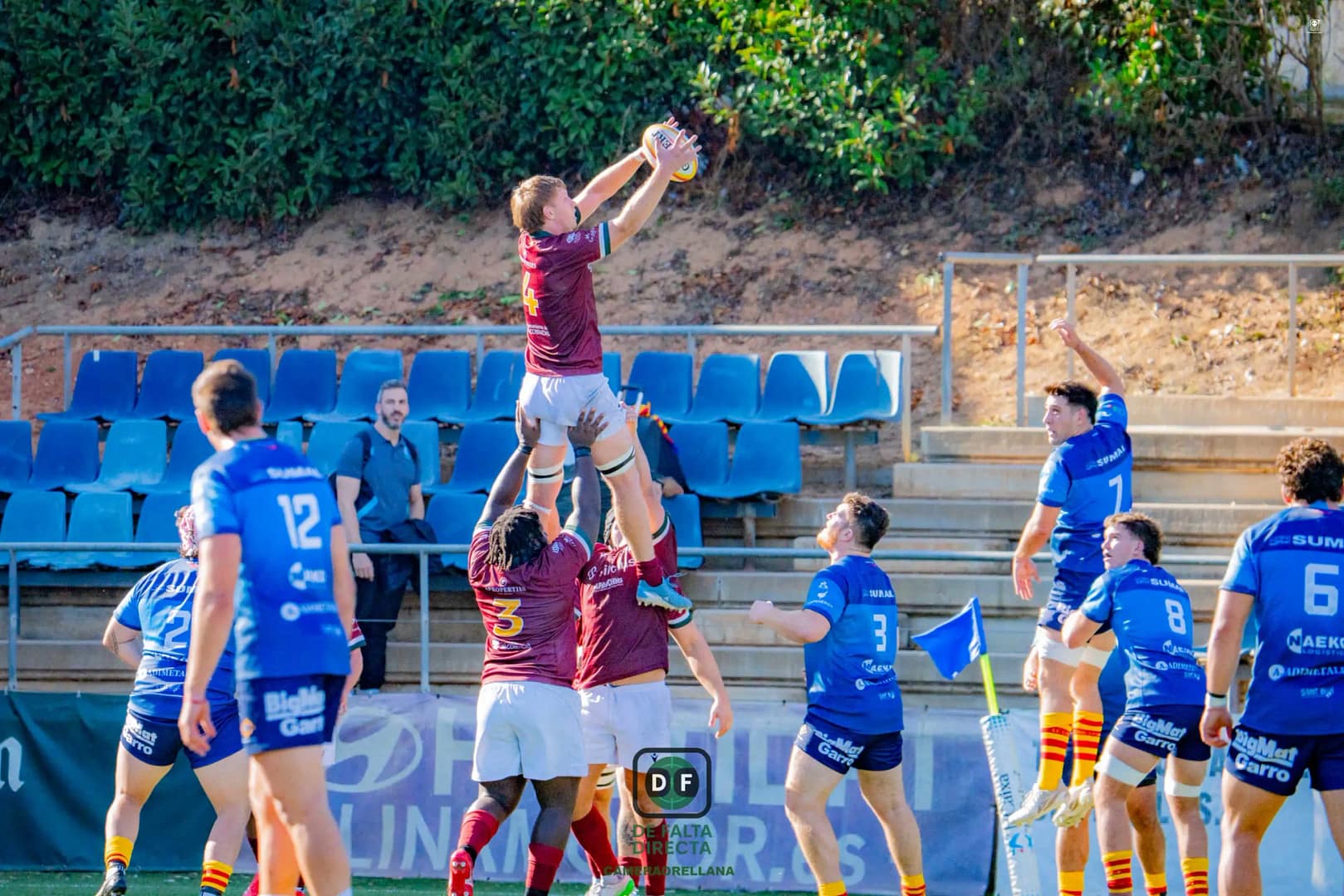 Rugby. UE Santboiana 37 - 19 Silicius Alcobendas