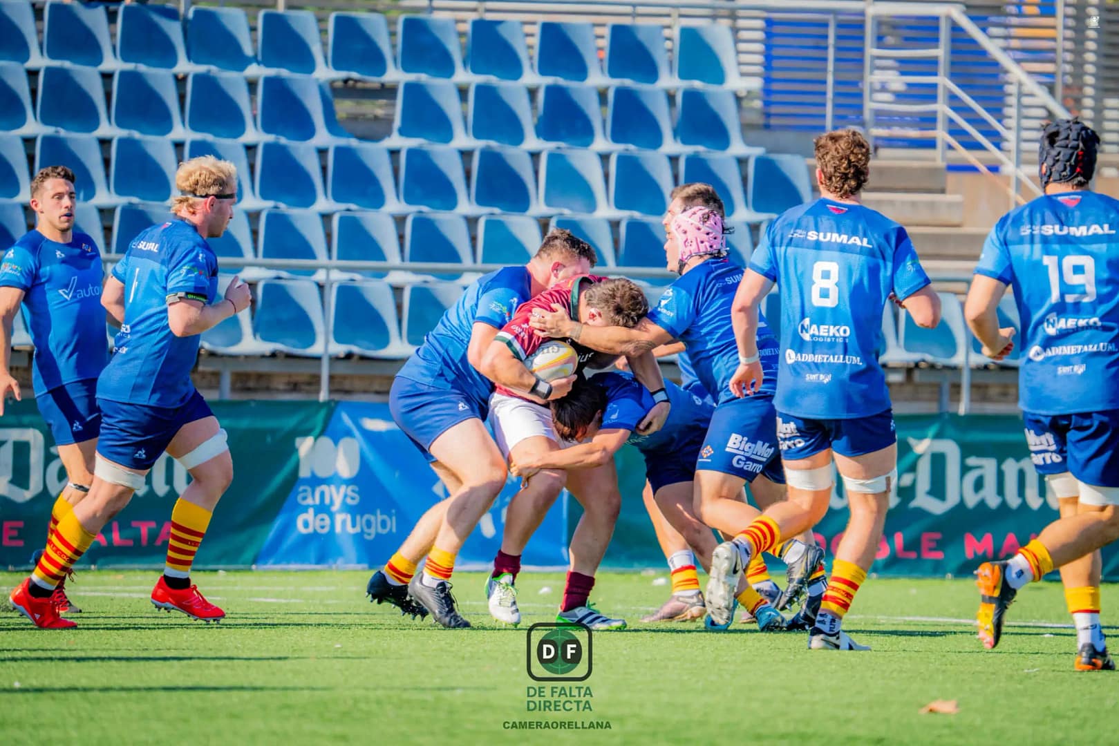 Rugby. UE Santboiana 37 - 19 Silicius Alcobendas