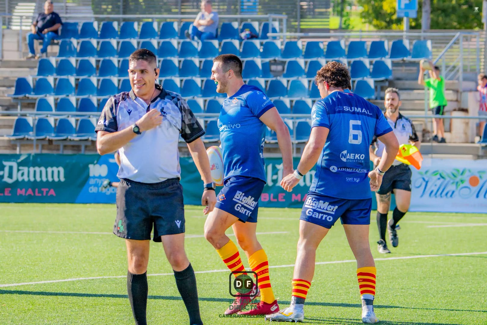 Rugby. UE Santboiana 37 - 19 Silicius Alcobendas