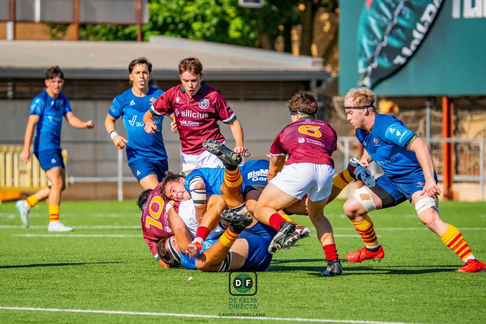 Rugbi. UE Santboiana 37 - 19 Silicius Alcobendas