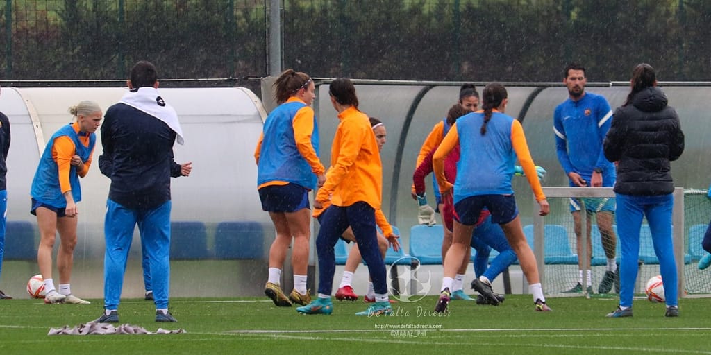 entrenamiento del FC Barcelona