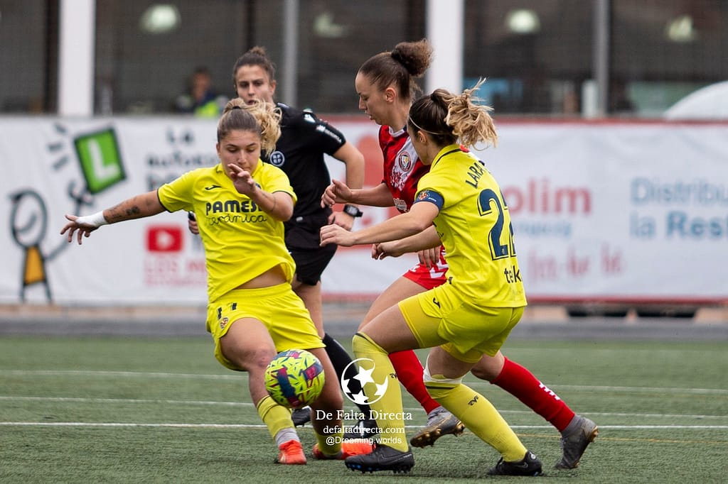 galería partido network liga F entre Levante Las Planas y Villarreal CF