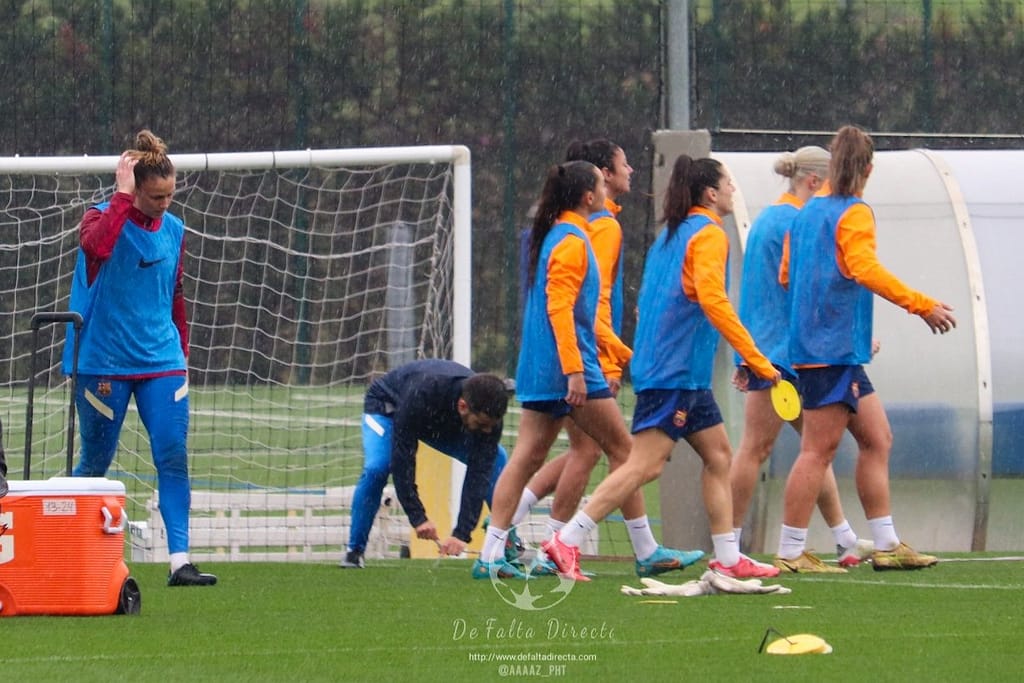 entrenamiento del FC Barcelona