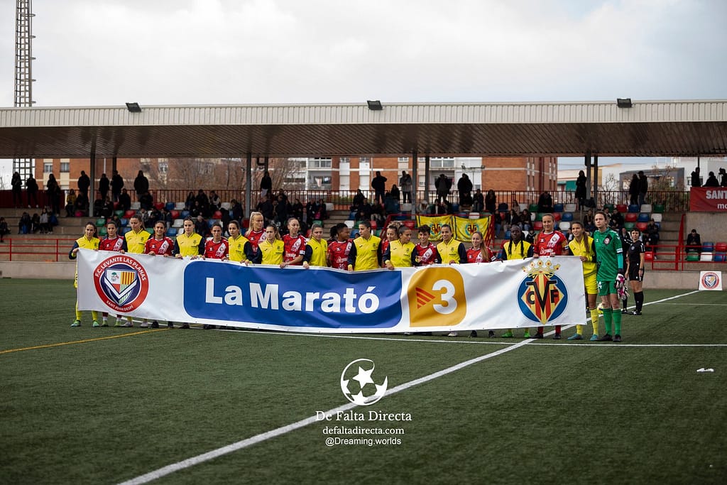 galería partido network liga F entre Levante Las Planas y Villarreal CF