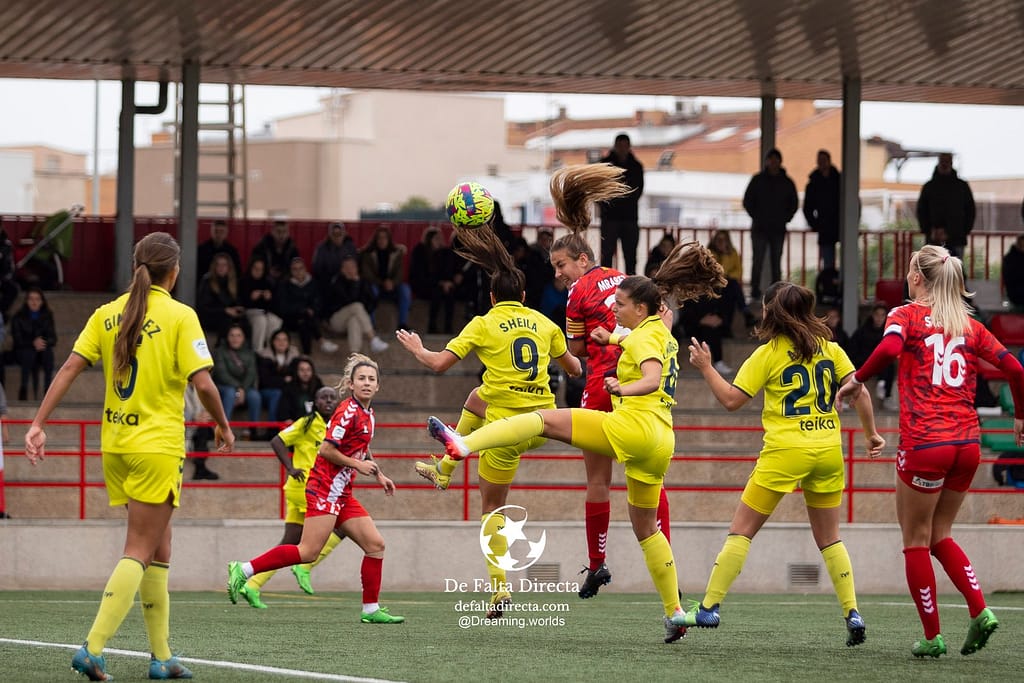 galería partido network liga F entre Levante Las Planas y Villarreal CF
