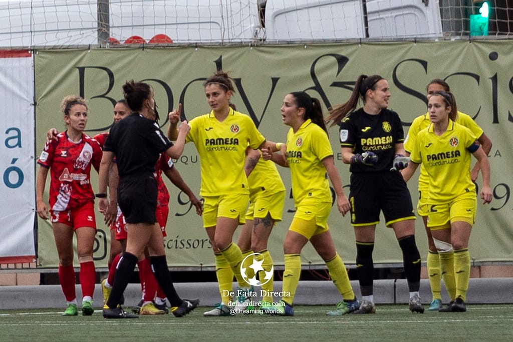 galería partido network liga F entre Levante Las Planas y Villarreal CF