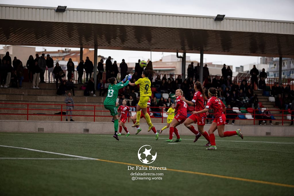 galería partido network liga F entre Levante Las Planas y Villarreal CF