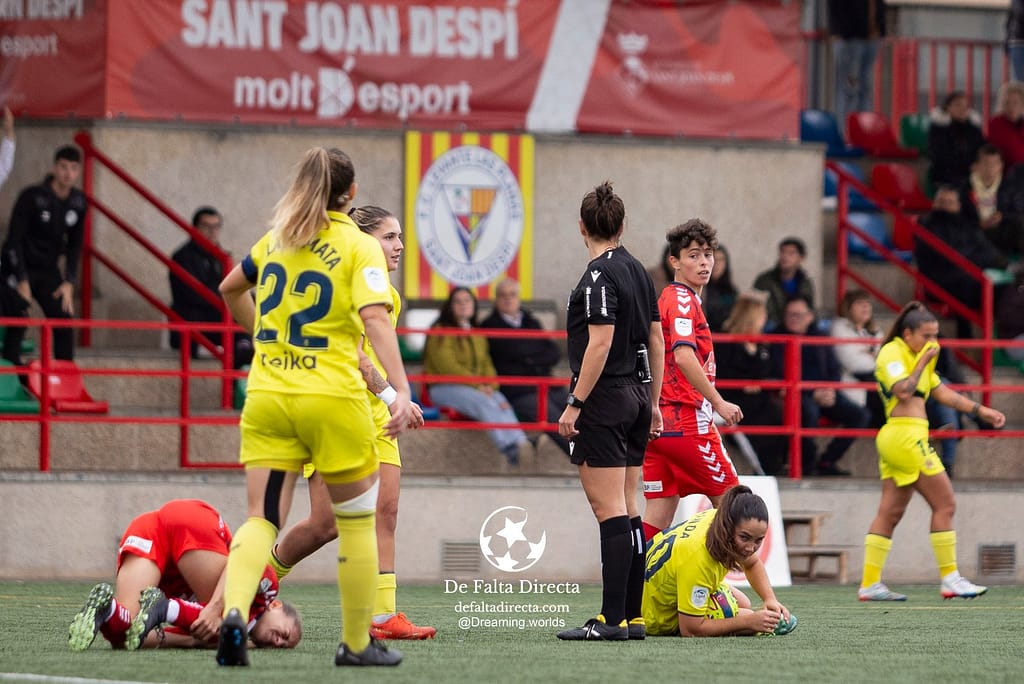 galería partido network liga F entre Levante Las Planas y Villarreal CF
