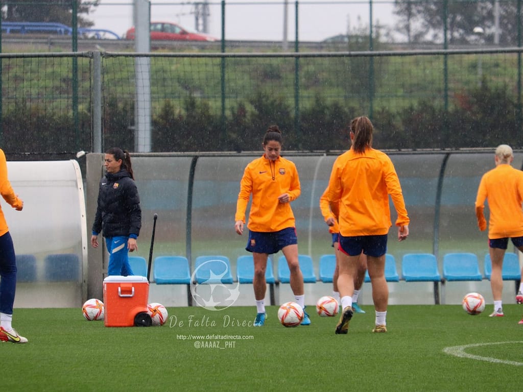 entrenamiento del FC Barcelona
