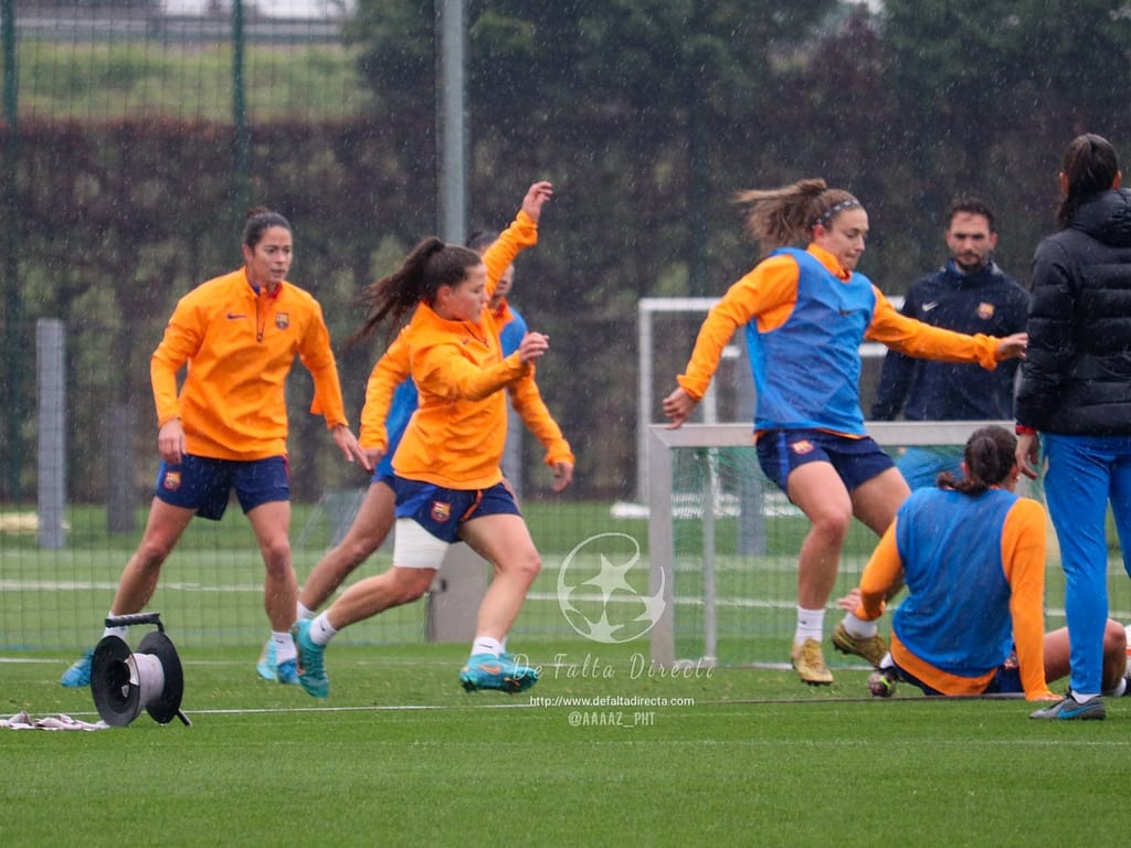 entrenamiento del FC Barcelona