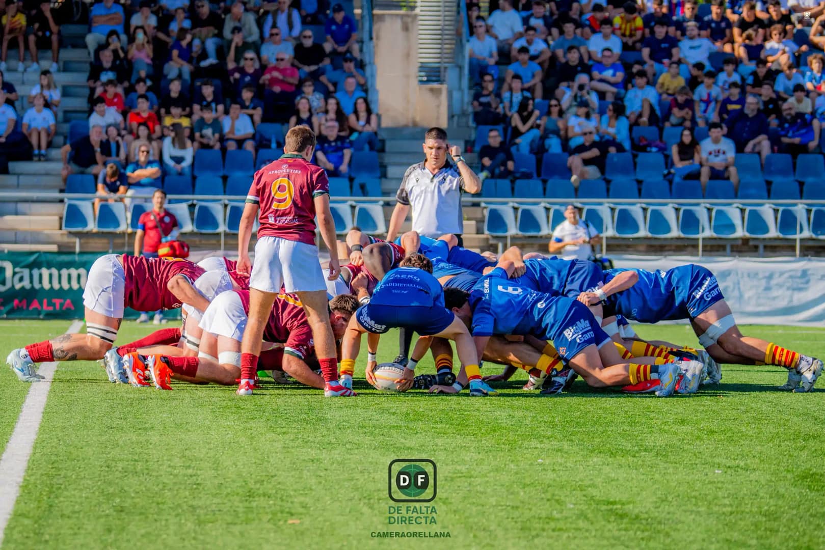 Rugby. UE Santboiana 37 - 19 Silicius Alcobendas