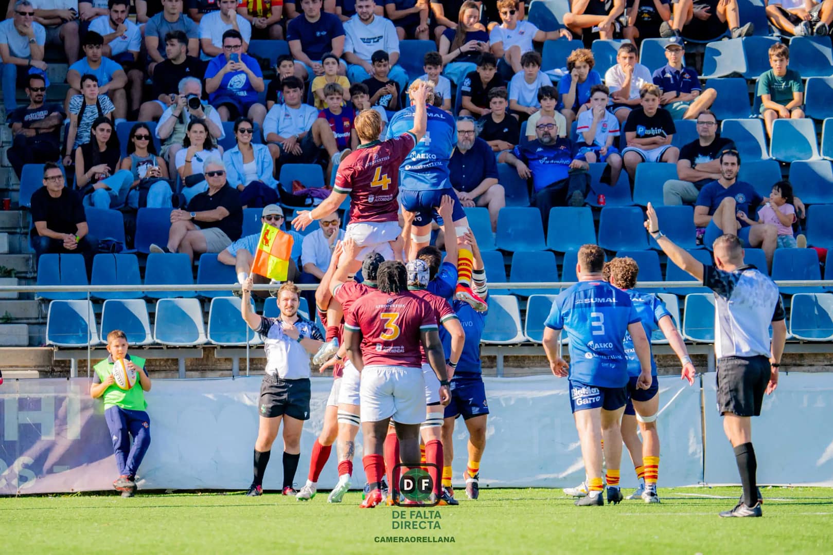 Rugby. UE Santboiana 37 - 19 Silicius Alcobendas