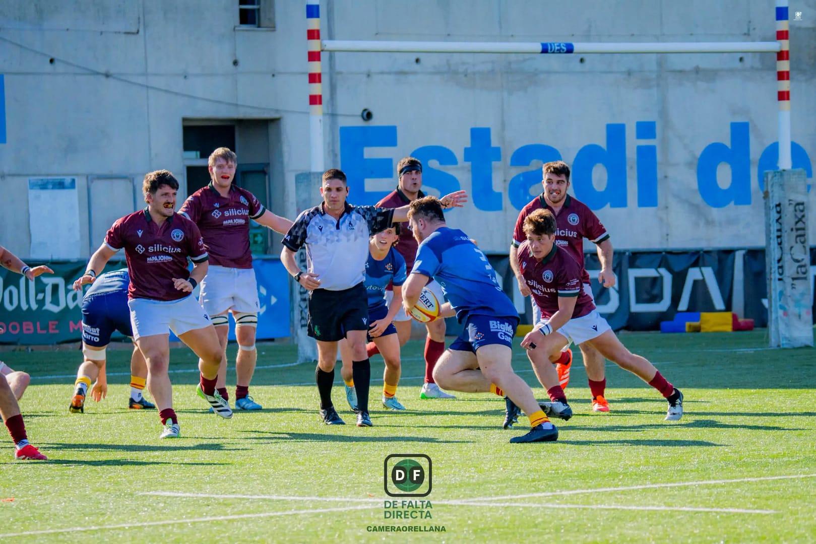 Rugby. UE Santboiana 37 - 19 Silicius Alcobendas