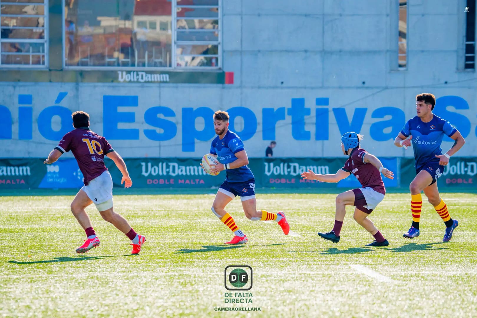 Rugby. UE Santboiana 37 - 19 Silicius Alcobendas
