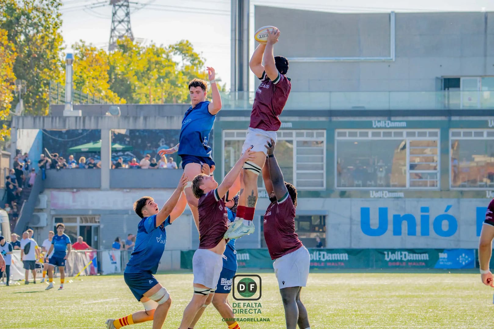 Rugby. UE Santboiana 37 - 19 Silicius Alcobendas