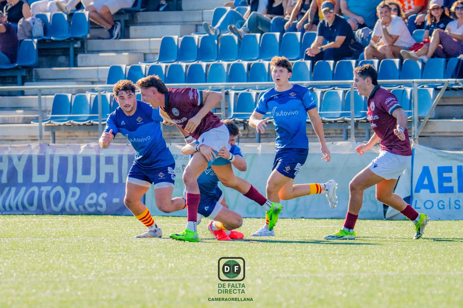 Rugby. UE Santboiana 37 - 19 Silicius Alcobendas