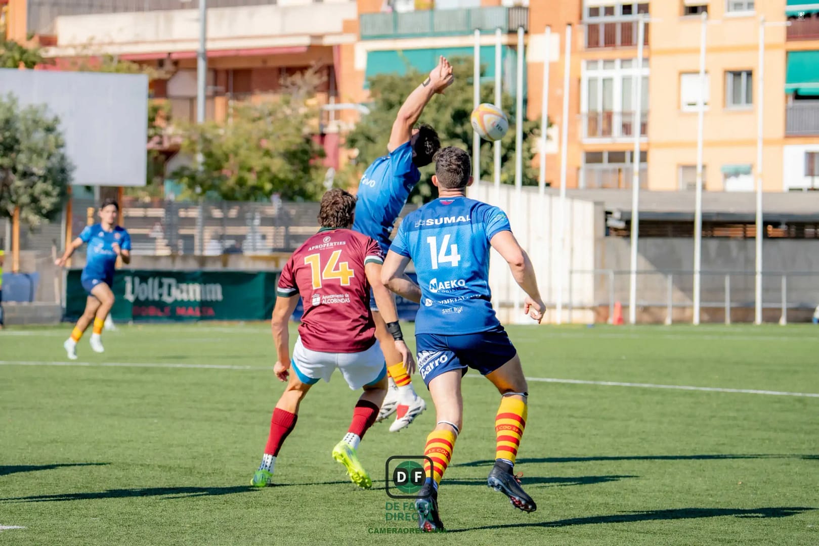 Rugbi. UE Santboiana 37 - 19 Silicius Alcobendas