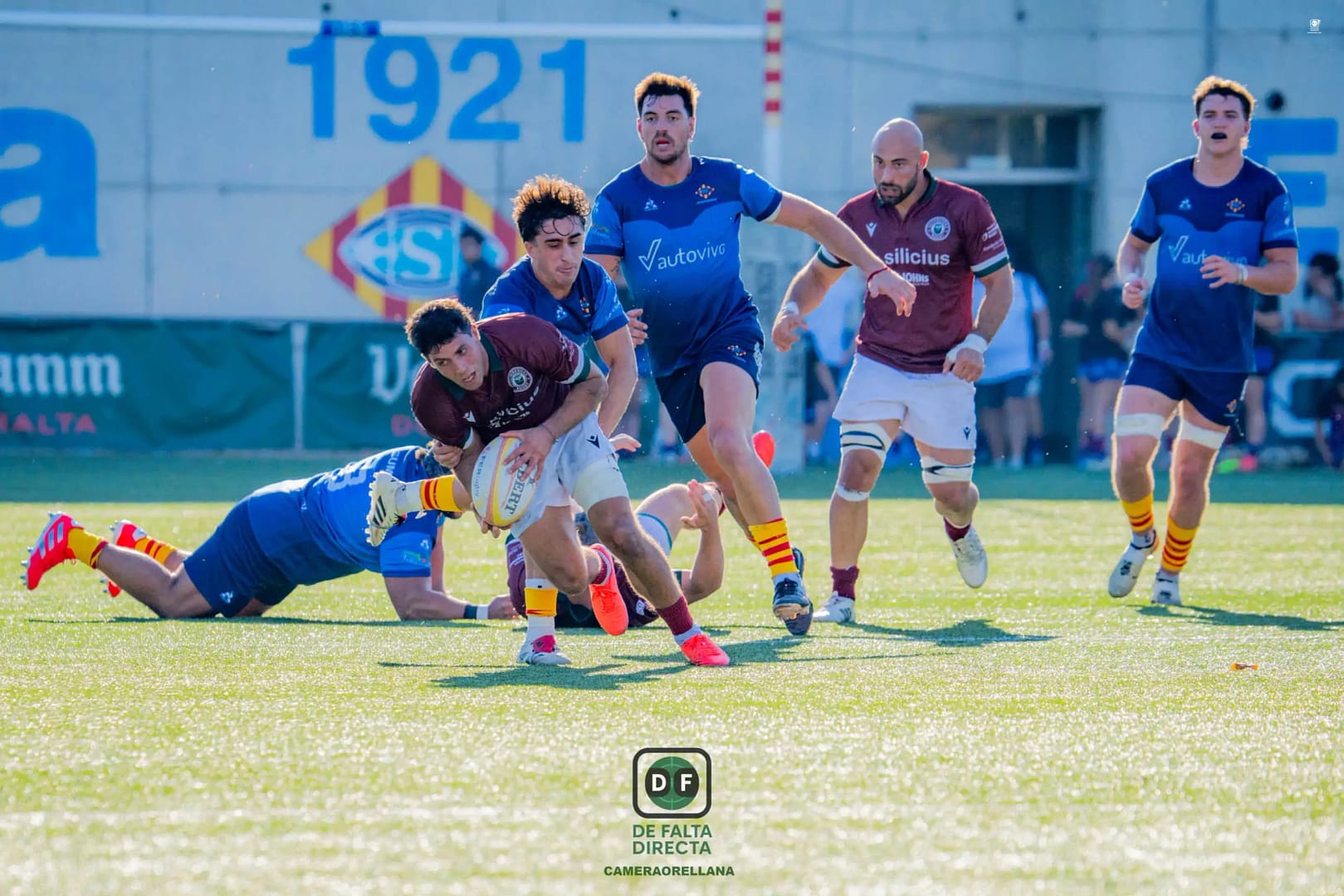 Rugby. UE Santboiana 37 - 19 Silicius Alcobendas